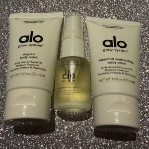 Alo Glow System Skincare Set Limited Edition NEW